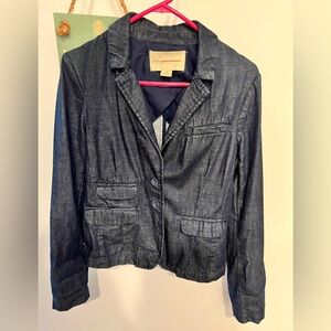 Anthropology Pilcro Jean jacket medium